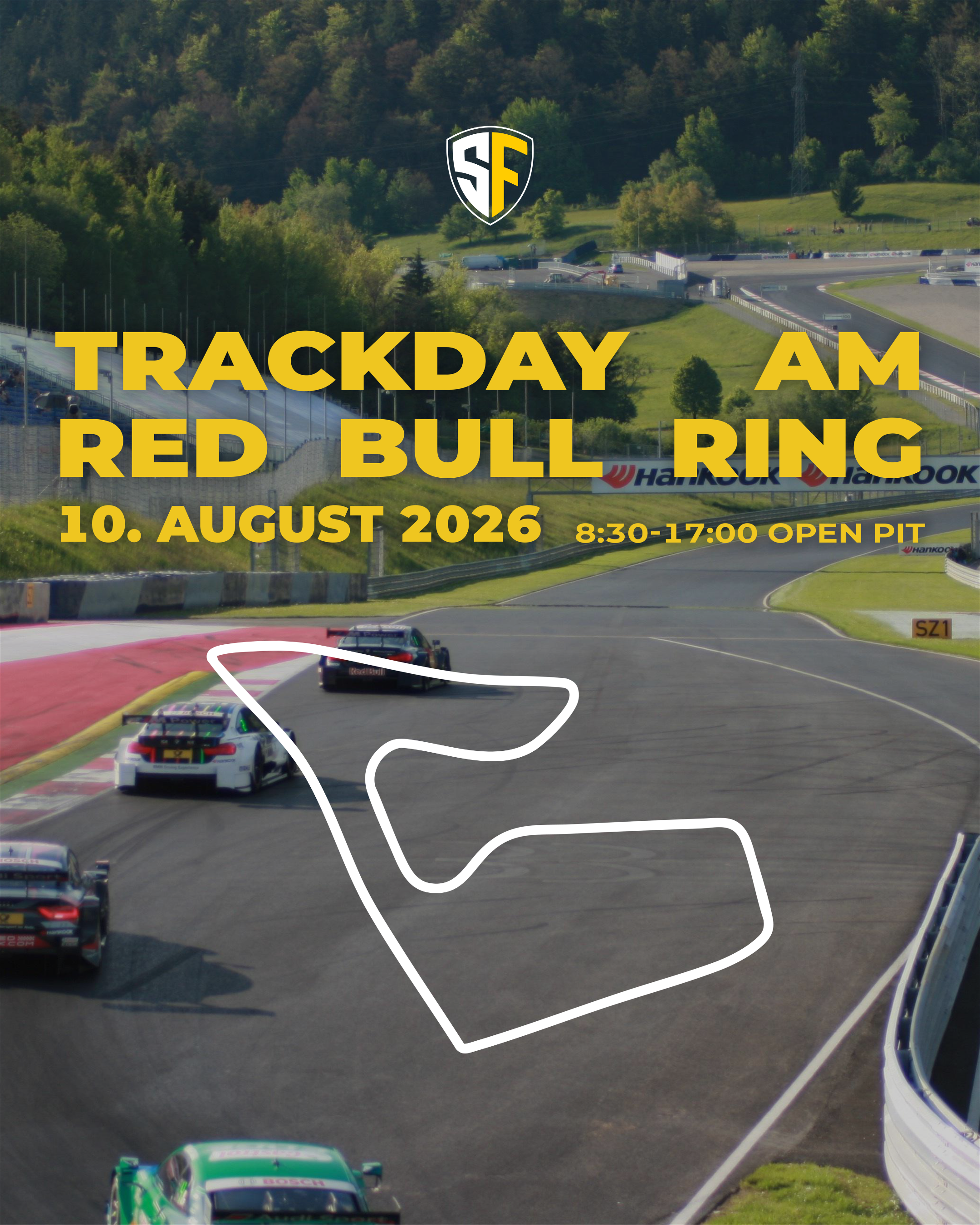 Speed Factory Trackday am Red Bull Ring am 10. August 2026